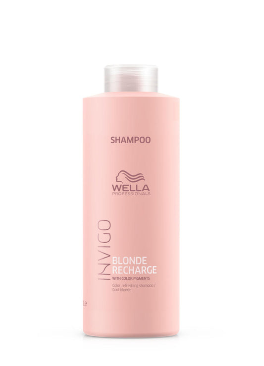 WELLA Invigo Blonde Recharge Color Refreshing Shampoo - # Cool Blonde 1000ml