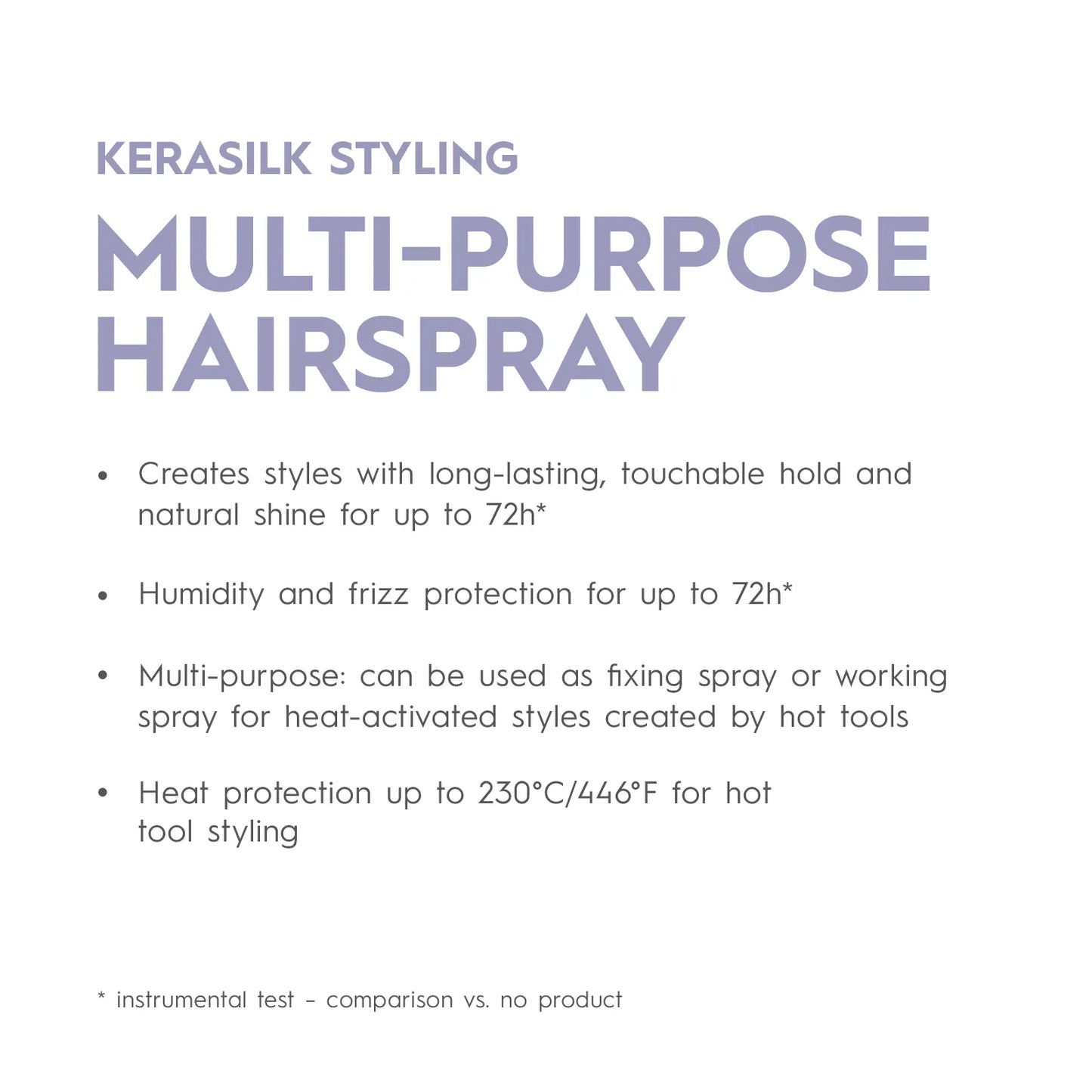 KERASILK Multi-Purpose Hairspray 300ml